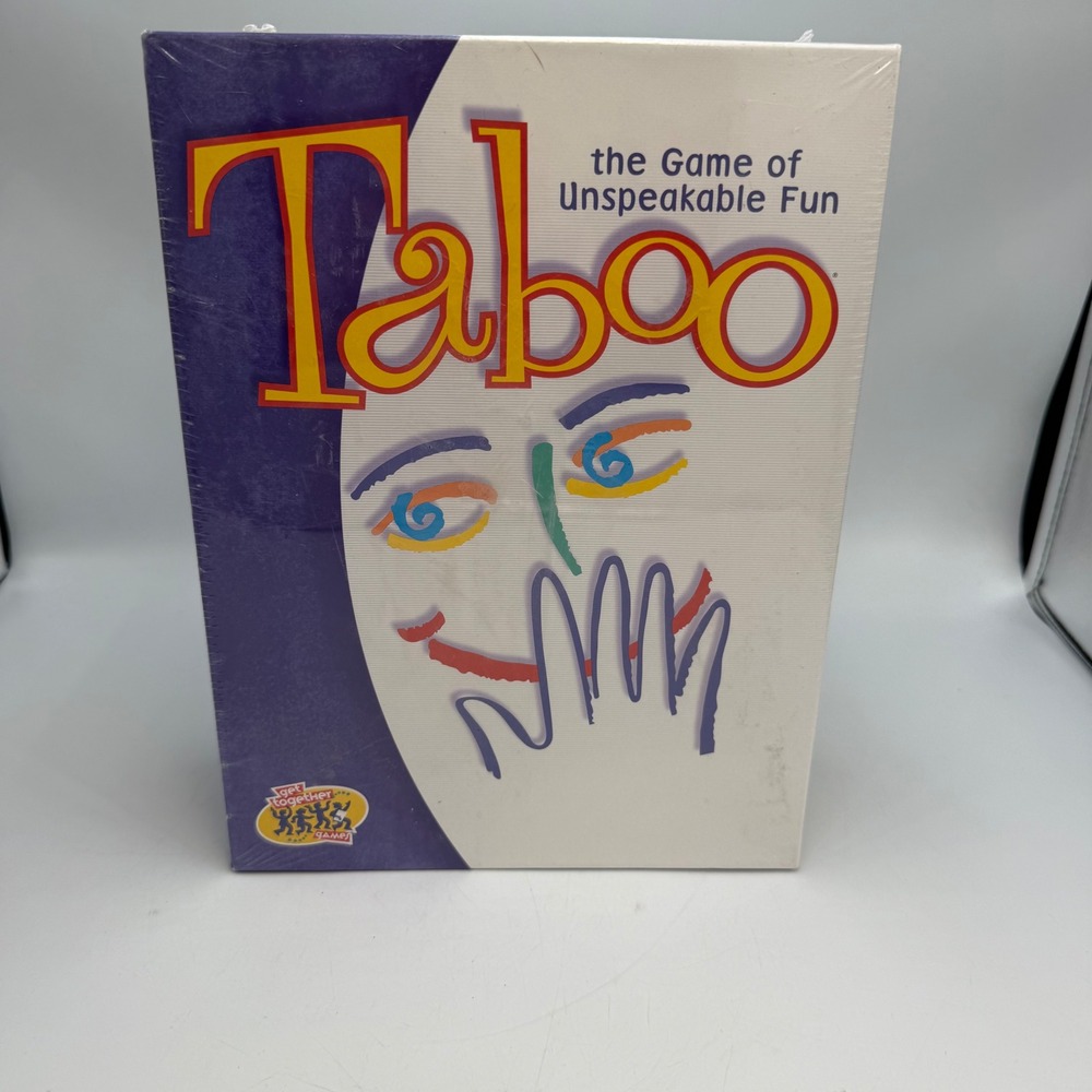 Taboo The Game of Unspeakable Fun 2000 Hasbro Hersch Board Game New Sealed